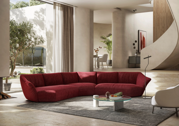 TIMELESS - Corner modular fabric sofa by Natuzzi Italia - view 3